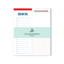 Load image into Gallery viewer, Notepad Set: Dream Big / Reality Disappointing