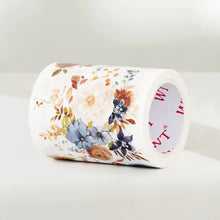Load image into Gallery viewer, Washi Tape: Dusty Blue Florals -  Wide