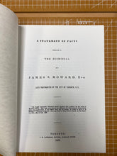 Load image into Gallery viewer, Book: The Dismissal of James S. Howard Esq.
