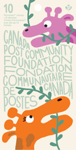 Load image into Gallery viewer, Canadian Postage: 2025 Canada Post Community Foundation Domestic Stamps