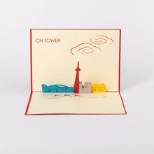 Load image into Gallery viewer, Greeting Card: Pop-Up Toronto Skyline