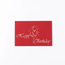 Load image into Gallery viewer, Greeting Card: Pop-Up Birthday Balloons
