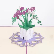 Load image into Gallery viewer, Greeting Card: Pop-Up Orchids