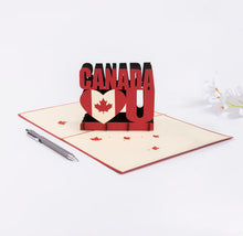 Load image into Gallery viewer, Greeting Card: Pop-Up Canada ❤️