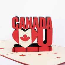 Load image into Gallery viewer, Greeting Card: Pop-Up Canada ❤️