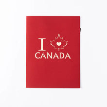 Load image into Gallery viewer, Greeting Card: Pop-Up Canada ❤️