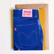 Load image into Gallery viewer, Greeting Card: Mom Jeans Genetics
