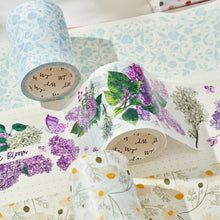 Load image into Gallery viewer, Washi Tape: Purple Lilac - Wide