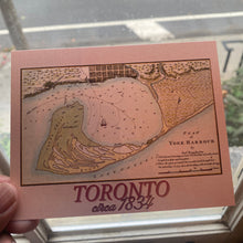 Load image into Gallery viewer, Postcard: Toronto circa 1834