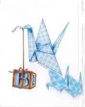 Load image into Gallery viewer, Greeting Card: Origami Baby