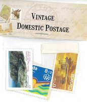 Load image into Gallery viewer, Canadian Postage: Vintage Stamp Pack (DOMESTIC)