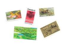 Load image into Gallery viewer, Canadian Postage: Vintage Stamp Pack (DOMESTIC)