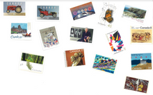 Load image into Gallery viewer, Canadian Postage: VINTAGE STAMP PACK (MIXED SELECTION)
