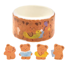 Load image into Gallery viewer, Washi Tape: Peel & Stick Cartoon Animals
