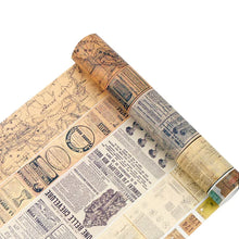 Load image into Gallery viewer, Washi Tape: Vintage Writing