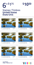 Load image into Gallery viewer, Canadian Postage: 2024 United States Stamps - Far and Wide Landscapes
