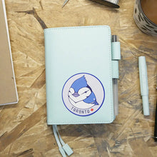 Load image into Gallery viewer, Sticker: Blue Jay (Round)