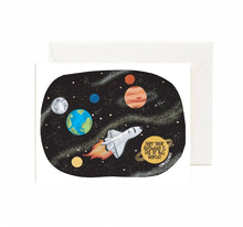 Load image into Gallery viewer, Greeting Card: Out Of This World Birthday!
