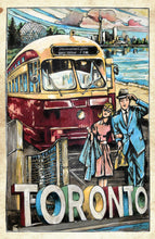Load image into Gallery viewer, Postcard: Vintage Toronto Streetcar
