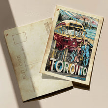 Load image into Gallery viewer, Postcard: Vintage Toronto Streetcar