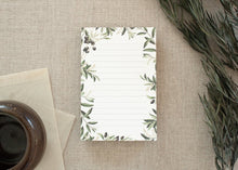 Load image into Gallery viewer, Notepad: Olive Leaves