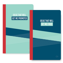 Load image into Gallery viewer, Notebook: PROMOTED/FIRED