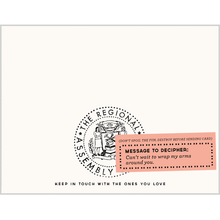 Load image into Gallery viewer, Greeting Card: HEARTFELT NOTE BY SEMAPHORE