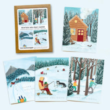 Load image into Gallery viewer, Boxed Greeting Cards: OUTDOOR WINTER HOLIDAYS