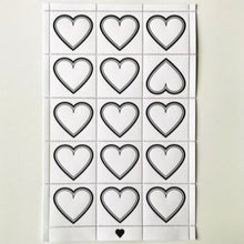 Load image into Gallery viewer, Decorative Stamps: HEARTS