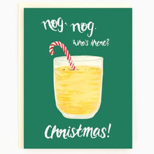 Load image into Gallery viewer, Greeting Card: NOG NOG WHO'S THERE