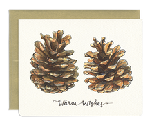 Load image into Gallery viewer, Boxed Greeting Cards: PINECONE WARM WISHES