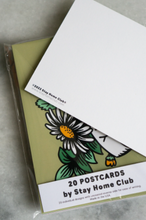 Load image into Gallery viewer, Postcard Pack: STAY HOME CLUB