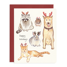 Load image into Gallery viewer, Boxed Greeting Cards: HOLIDAY ANTLERS