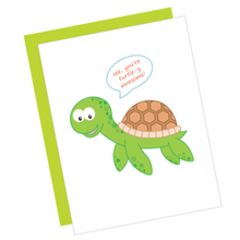 Load image into Gallery viewer, Greeting Card: TURTLEY AWESOME