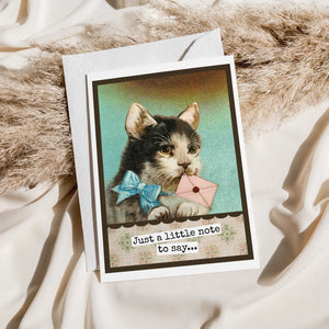 Greeting Card: Just a Little Note