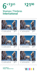 Canadian Postage: 2024 International Stamps - Far and Wide Landscapes