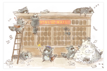 Load image into Gallery viewer, Postcard: Raina Racoons
