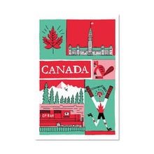 Load image into Gallery viewer, Postcard: Canada Illustrated
