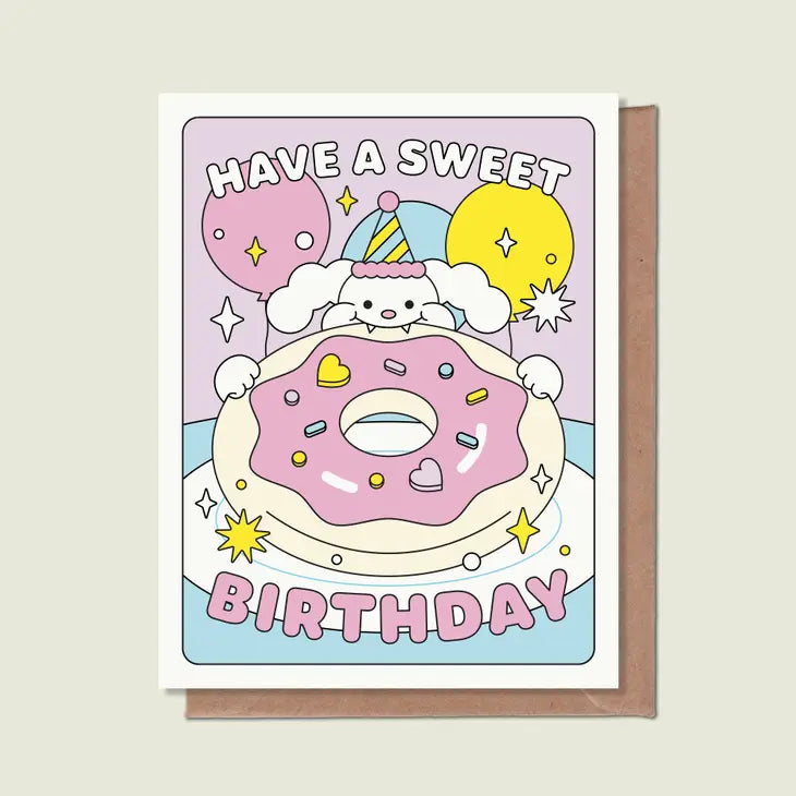 Greeting Card: A Sweet Birthday
