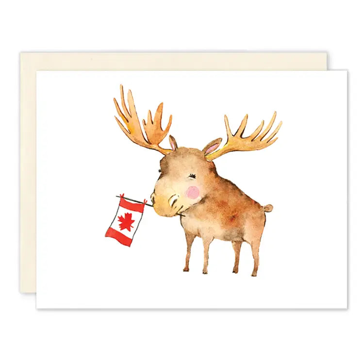 Greeting Card: Moose Card