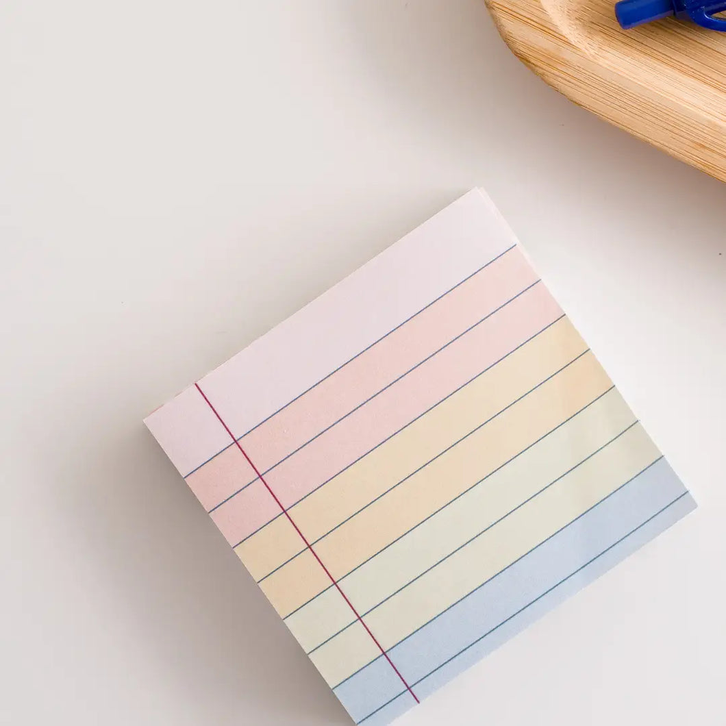 Notepad: Rainbow Sticky Notes