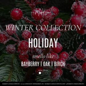 Candle: Holiday Bayberry