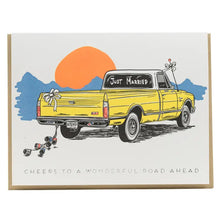 Load image into Gallery viewer, Greeting Card: Just Married: Pick-Up Truck
