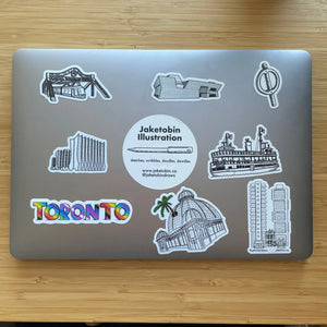 Sticker: Toronto Sign