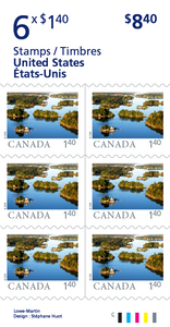 Canadian Postage: 2024 United States Stamps - Far and Wide Landscapes