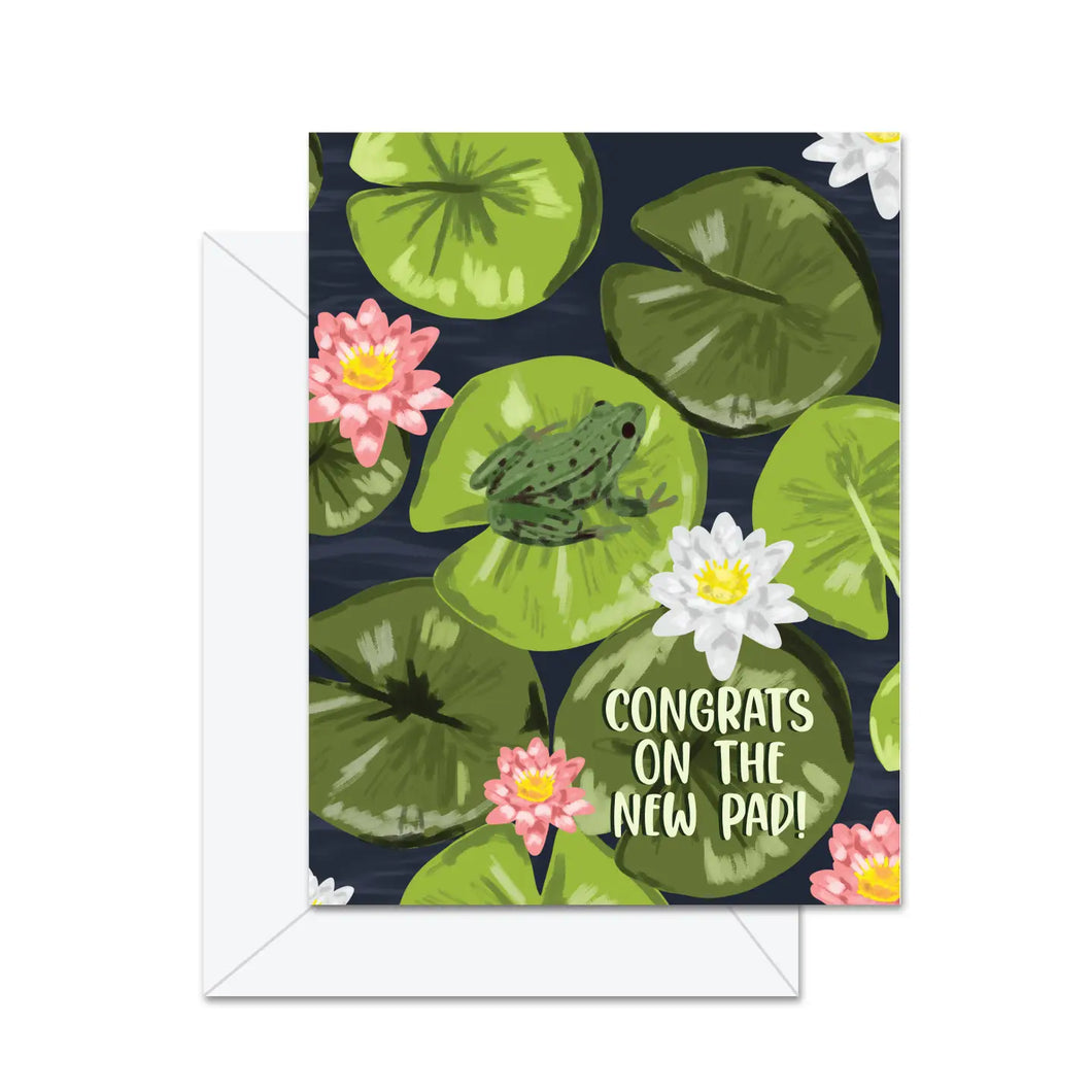 Greeting Card: New Pad!