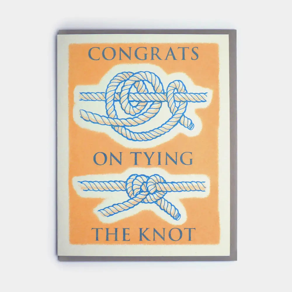 Greeting Card: Trying The Knot