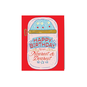 Greeting Card: Nearest & Dearest (Sardines)