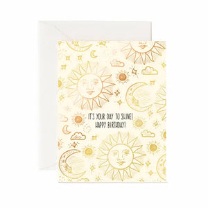 Greeting Card: It's Your Day To Shine!