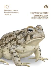 Canadian Postage: 2024 Endangered Frogs Domestic Stamps